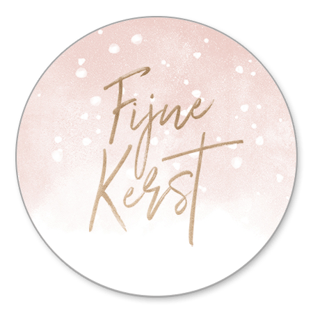 Fijne kerst roze